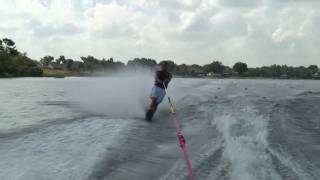 How to Slalom Waterski [upl. by Ares]