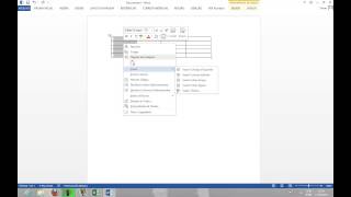 Microsoft Office Word 2013  Como criar tabelas no Word 2013 [upl. by Lucina]