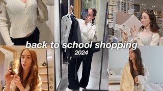 back to school shopping trying on clothes  haul [upl. by Azpurua]