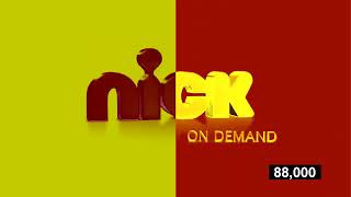 Nick On Demand Logo Effects Preview 2B V35 Effects Combined [upl. by Enirbas]