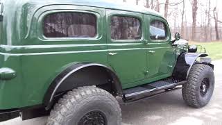 1941 dodge carryall wc53 4 door cummins by precision power wagons [upl. by Garek16]