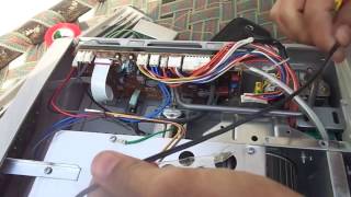 rinnai gas heaters convert 110 to 220V part 1 [upl. by Lahcim]