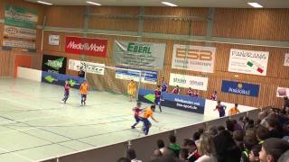 TuS Traunreut U12 Hallenmasters 2015 Spiel 24 Hertha BSC BerlinFC Basel 11 [upl. by Nitsyrk]