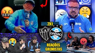 REAÇÕES dos GREMISTAS FURIOSOS com a DERROTA  ATLÉTICOMG 2X1 GRÊMIO REACT BRASILEIRÃO 2024 [upl. by Llirrehs]