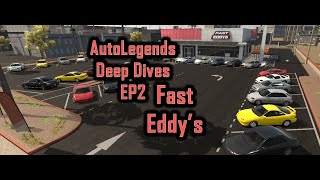 Auto Legends Deep Dives EP2  Fast Eddys Car Lot [upl. by Allenaj]