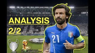 How Andrea Pirlo Plays  Goodbye To A Legend  Analysis 22 [upl. by Pattin]