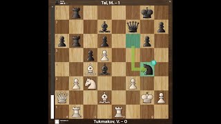 Tukmakov V  Tal M  01  Moscow 1969 [upl. by Ojimmas]