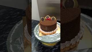 Choco Delight Cake simple design cake video [upl. by Prestige]