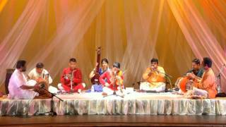 Raghuls Violin Arangetram Sabapathikku [upl. by Nalod]