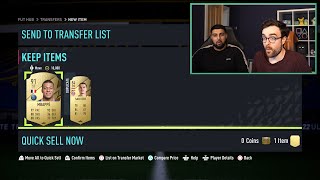 1 Hour Of TWO RARE PLAYER PACKS On Fifa 22 [upl. by Alaaj367]