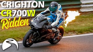 Crighton CR700W  £95k ultimate racing machine review [upl. by Draude549]