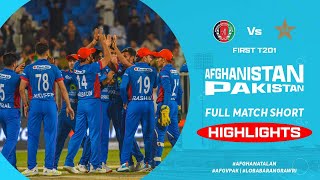 Afghanistan vs Pakistan 1st Match Short Highlights   AFG v PAK T20I Series  ACB [upl. by Vasti581]