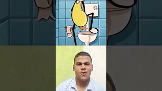 Shaving for first time  shorts funny shaving comedy letsshave matthewshaves animation [upl. by Rehtae]