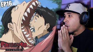 HOW DOES HE ESCAPE  Parasyte the Maxim Episode 16 Reaction [upl. by Annamaria]