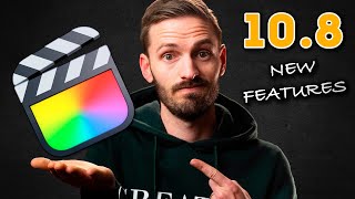 Final Cut Pro 108 NEW Features and How to Use Them [upl. by Lathe]