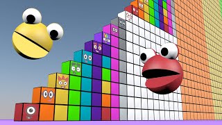 Numberblocks Puzzle Step Squad 1 to 100 BIGGEST Standing Tall Learn to Count Numberblocks Numbers [upl. by Echo]