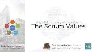 Gunther Verheyen announces the availability of the online workshop quotThe value in the Scrum Valuesquot [upl. by Hynda581]