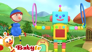 Dança do Robô 🤖  blocos de construção mágicos ✨  Episódio Completo BabyTVPT [upl. by Sirdi]