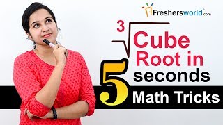 Aptitude Made Easy  How to solve cube root in seconds  Math tricks and shortcuts [upl. by Sylado]