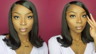 CUTTING MY HAIR INTO A BOB  Flipped Ends Hairstyle  Binf Hair [upl. by Ihtac]