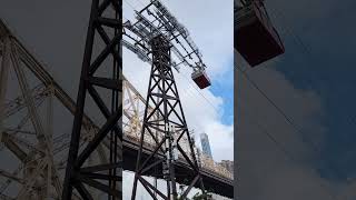 Roosevelt Island Tramway Cable Car in NYC tramway tramways cablecar [upl. by Boot]