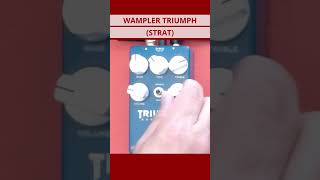 Wampler Triumph Overdrive Demo STRAT [upl. by Thorman]