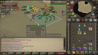 Tumekens Shadow Kalphite Queen 34 kph no switchesaltOSRS [upl. by Albarran]