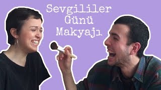 İkonik Sevgililer Günü Makyajı amp Sohbeti w Selin Kidil [upl. by Nohtiek644]