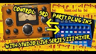 Use 3rd party plugins with Studio Live Series III Mixer [upl. by Letnuahc409]