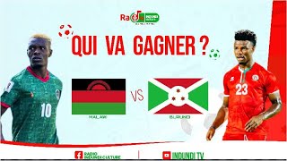 Malawi Vs Burundi Live Match Today  Africa Cup Of Nation Qualification [upl. by Ellinnet]