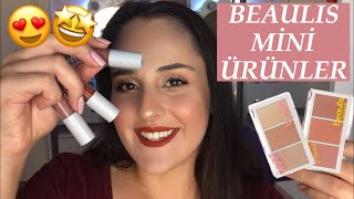 Gratis’in Beaulis Mini Ürünlerini Denedim  Makyaj [upl. by Franci827]