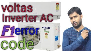 dc inverter ac f1 error code list how to trace f1 error code in ac [upl. by Nnave313]