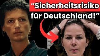 Wagenknecht zerlegt Baerbock vor Millionen Zuschauern😂😂 [upl. by Attenat732]