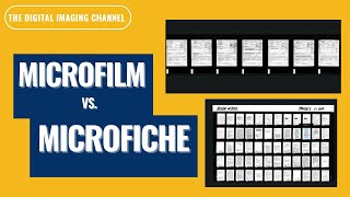 Microfilm vs Microfiche [upl. by Immas]