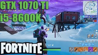 GTX 1070 TI Fortnite On Low Settings  i58600K amp AverMedia Live Gamer Ultra GC553 [upl. by Alfeus567]