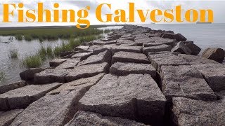 Fishing on Galveston North Jetty [upl. by Joub]