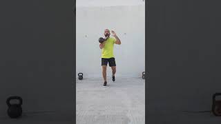 ESTOCADAS HACIA ATRÁS CON 1 KETTLEBELL [upl. by Ahsieki]