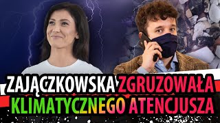 Zajączkowska zgruzowała klimatycznego atencjusza [upl. by Aneeres]