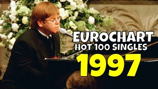 The BestSelling Songs in Europe 🇪🇺 of 1997 EUROCHART HOT 100 SINGLES [upl. by Moule]