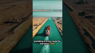 The Suez Canal  Iconic Waterway shorts engineering suezcanal [upl. by Jamal]