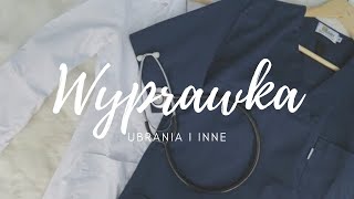 WYPRAWKA NA PIERWSZY ROK LEKARSKIEGO  UBRANIA I INNE  MEDYCYNA [upl. by Eirellam]