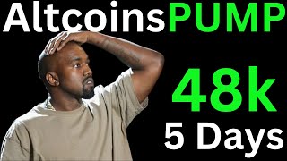 Pump and Dump altcoins 48k  Bitcoin downtrending Elatos Akropolis OAX Aavegotchi LimeWire btc [upl. by Nurse]