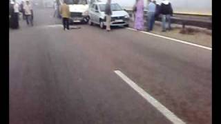 accident autoroute casarabat [upl. by Noraha]