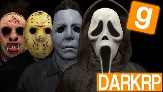 LES 4 TUEURS DHALLOWEEN  🔪🎃  Garrys Mod DarkRP [upl. by Ytineres]