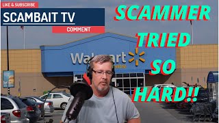 Walmart Gift Card Scam Scambaiting [upl. by Nerradal120]