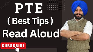 PTE 2024 how to improve read aloud best tips and strategies  Gurwinder sir [upl. by Fielding]