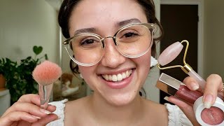 ASMR Friend Pampers You ⛅ Tingly Spa amp Makeup Layered Sounds [upl. by Dombrowski]