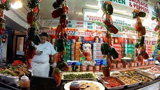 ⁴ᴷ Walking Tour of the 2018 Feast of San Gennaro in Little Italy Manhattan NYC [upl. by Parette]