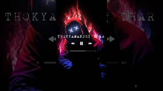 THOKYAMADHI THAR  🔥 Marathi Rap Song 😎  Instagram trending song ⚔️ rap shorts song [upl. by Yance640]