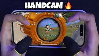 Best HANDCAM 4 Finger  Gyroscope  iPhone 14 Pro ❤️ PUBG Mobile [upl. by Santoro345]